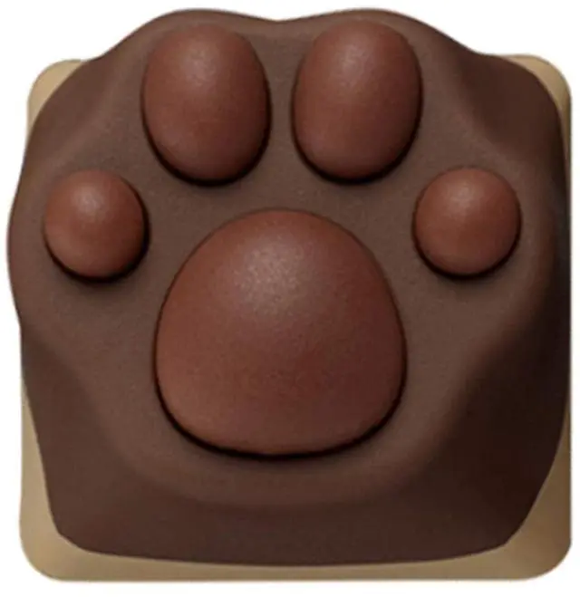 Main image of ZOMOPLUS Cute Keycaps,Novelty Cat-Claws ESC Keycap 3D Model Catpaw Custom Key Caps for Cherry MX Switches Mechanical Gaming Keyboard OEM Profile Keycap (Siamesepaw)