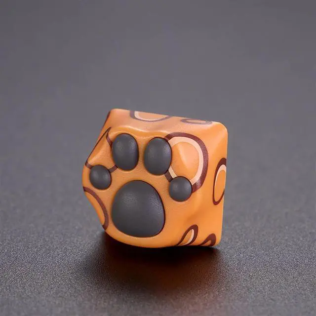 Alt view image 3 of 7 - ZOMOPLUS Cute Keycaps,Novelty Cat-Claws ESC Keycap 3D Model Catpaw Custom Key Caps for Cherry MX Switches Mechanical Gaming Keyboard OEM Profile Keycap (Leopardpaw)