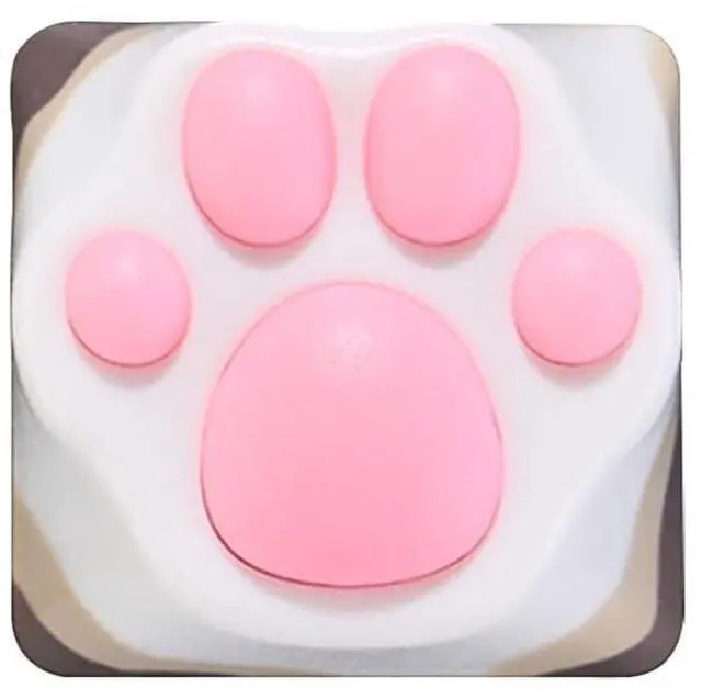 Main image of ZOMOPLUS Cute Keycaps,Novelty Cat-Claws ESC Keycap 3D Model Catpaw Custom Key Caps for Cherry MX Switches Mechanical Gaming Keyboard OEM Profile Keycap (Ragdollpaw)
