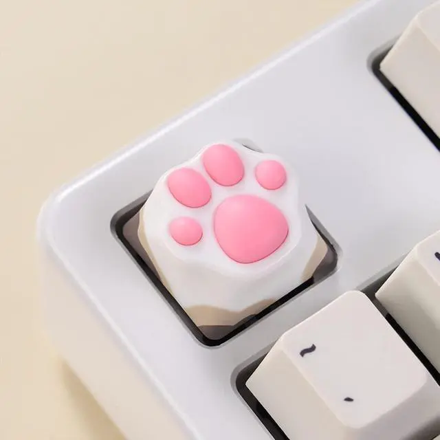 Alt view image 2 of 7 - ZOMOPLUS Cute Keycaps,Novelty Cat-Claws ESC Keycap 3D Model Catpaw Custom Key Caps for Cherry MX Switches Mechanical Gaming Keyboard OEM Profile Keycap (Ragdollpaw)