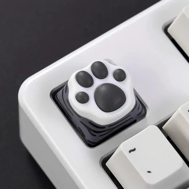 Alt view image 2 of 7 - ZOMOPLUS Cute Keycaps,Novelty Cat-Claws ESC Keycap 3D Model Catpaw Custom Key Caps for Cherry MX Switches Mechanical Gaming Keyboard OEM Profile Keycap (Tabbypaw)