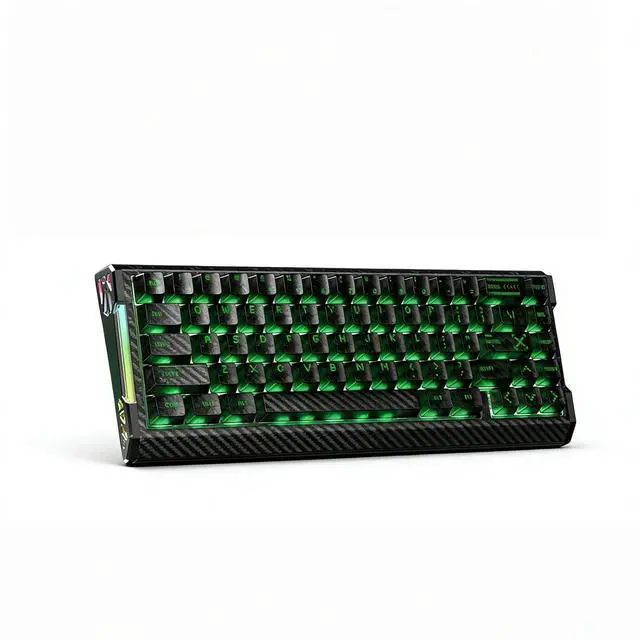 Main image of ZERO68 Carbon Fiber Rapid Trigger RGB Gaming Keyboard,65% Hall Effect Magnetic Switch Adjustable Actuation Hyper-Fast Wired Aluminium Mechanical Keyboard with Web Driver for PC/Mac Gamer (Black)
