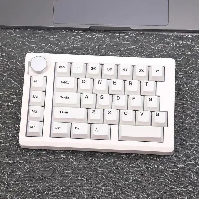 Alt view image 7 of 7 - HE33 Rapid Trigger Gaming Keyboard,Hall Effect Magnetic Switch One Handed Hot Swap RGB Wired Mechanical Keyboard with Knob,Adjustable Actuation, 8K Hz Polling Rate Macro Keypad for E-Sports Game