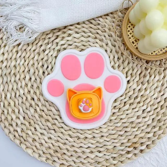 Alt view image 3 of 7 - ZOMOPLUS Cute Keycaps,Novelty Cat-Claws ESC Keycap 3D Model Catpaw Custom Key Caps for Cherry MX Switches Mechanical Gaming Keyboard OEM Profile Keycap (Orange)