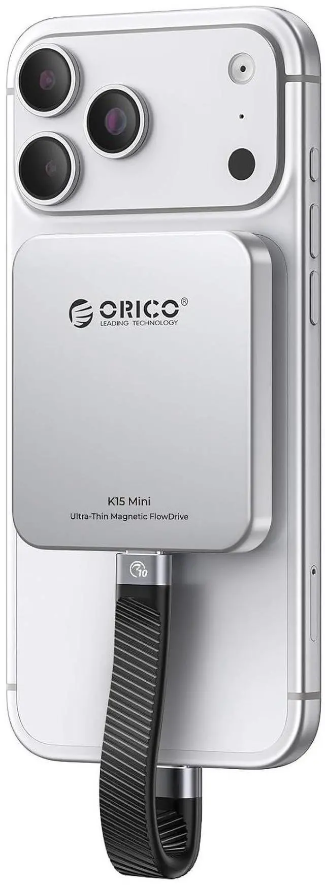 Main image of 128GB Magnetic External SSD, Aluminum Alloy, Up to 150MB/s - K15Mini | External Solid State Drive, Plug & Play Mobile Storage for iPhone, Android, Laptop, Ideal for Student, Home & Office Use