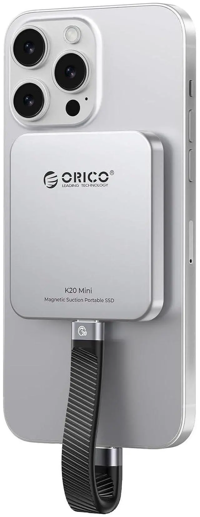 Main image of 1TB Magnetic External SSD, Aluminum Alloy, Up to 2000MB/s, 4K 120Hz ProRes HDR Record and Store, External Solid State Drive, Compatible with iPhone 17 16 Pro Max, Tablet, Computer - K20MINI