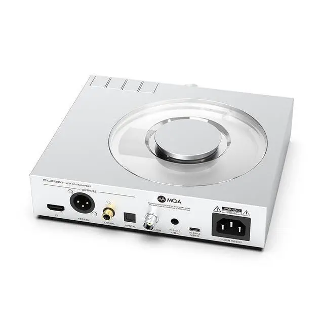 Alt view image 5 of 7 - SMSL PL200T CD Player MQA CD Transport Clock Input Output P.A.S.S. System Optical coaxial AES I2S Output