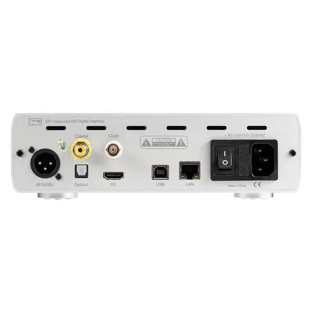 Alt view image 2 of 7 - YULONG DP1 Network Streaming Machine USB Digital Interface HD Music DSD1024 Digital Signal Processing (Silver)