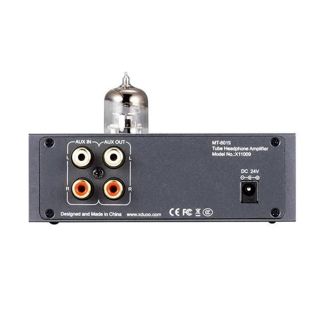 Alt view image 3 of 6 - XDUOO MT 601s Tube Amplifier 12AU7/ECC82 MT601 High Performance Tube + Class A Headphone Amplifier