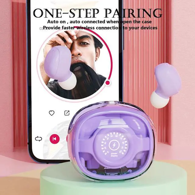 Alt view image 5 of 7 - Wireless Mini Small Earbuds Invisible Hidden Headphones For Work Bluetooth Tiny Earbuds for Small Ears Discreet Bluetooth Ear Buds Earphones Invisible Earbuds For Small Ear Canals