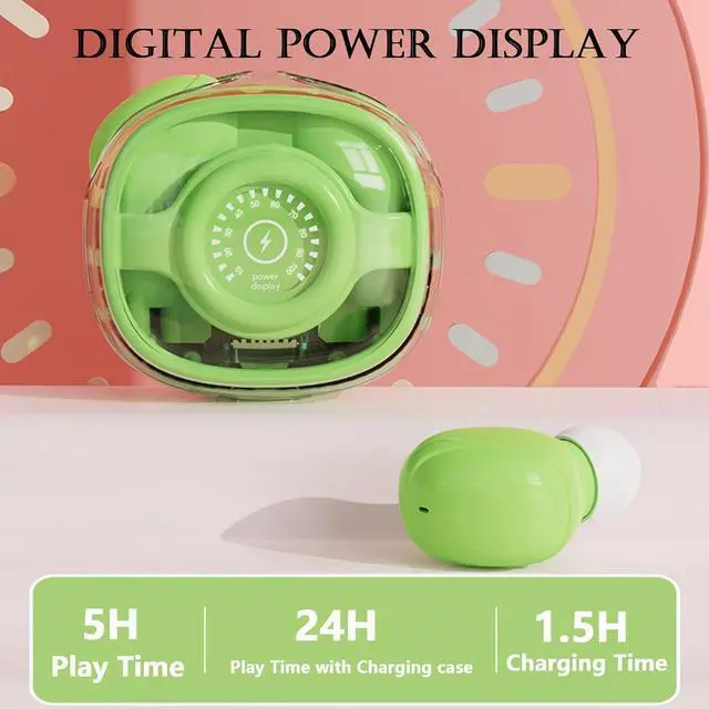Alt view image 6 of 7 - Wireless Mini Small Earbuds Invisible Hidden Headphones For Work Bluetooth Tiny Earbuds for Small Ears Discreet Bluetooth Ear Buds Earphones Invisible Earbuds For Small Ear Canals