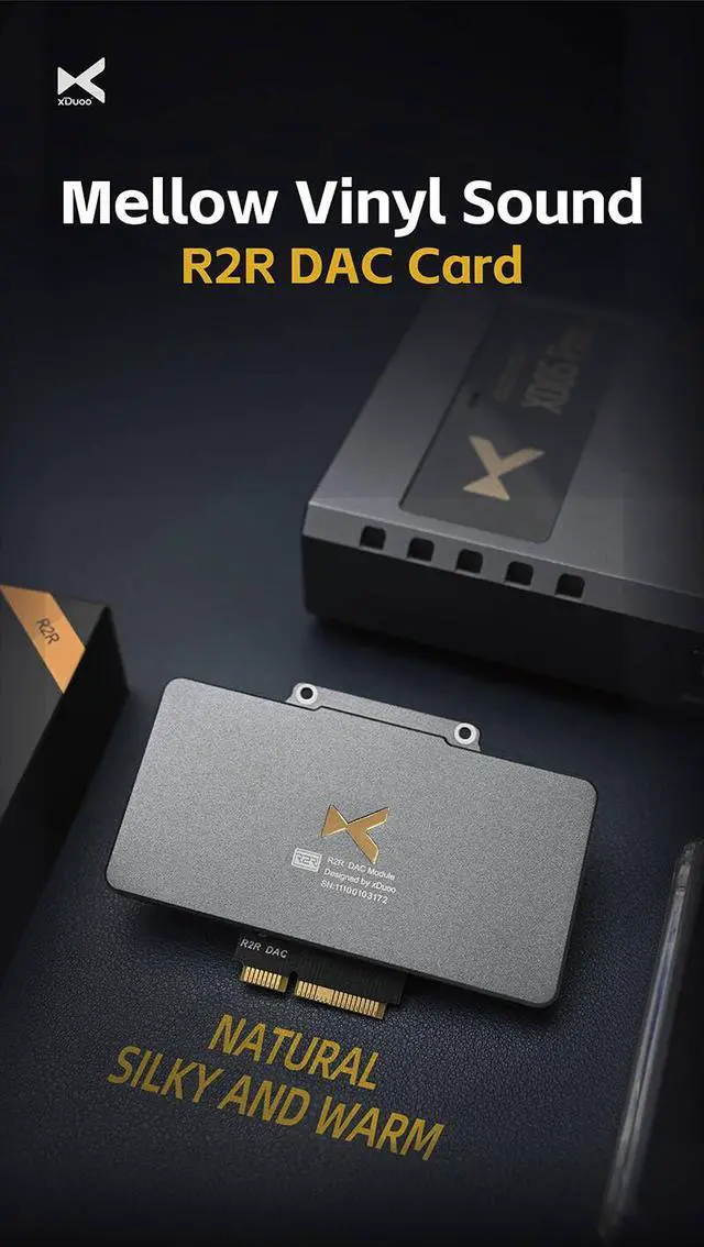Alt view image 3 of 7 - XDUOO R2R DAC Card for XD05 PRO TA 32 Amp