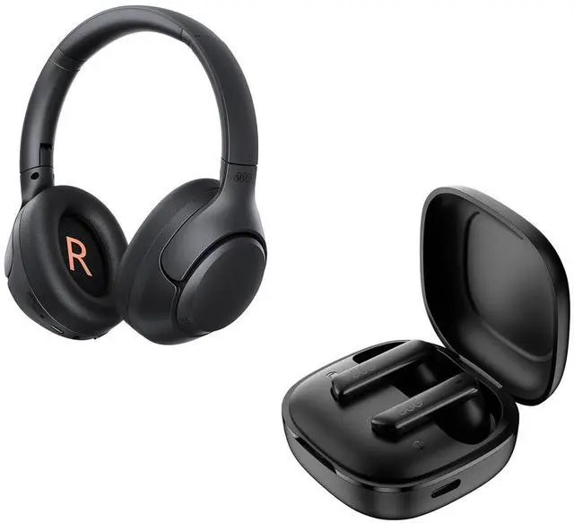 Main image of H3 ANC Headphones Black HT05 MeloBuds Black