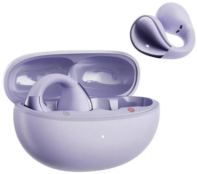 Main image of Crossky C30 Open Ear Headphones Wireless Bluetooth, Clip On Earbuds with 4 ENC Noise Cancelling Mic, Stable Fit, Dual Connection, EQ Customized, Sports Earphones for Workout/Running