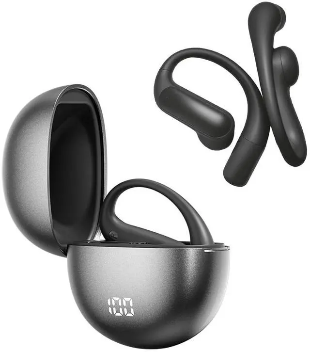 Main image of Out of Ear Wireless Open Ear Earbuds Over The Ear with Ear Hooks Open Ear Headphones Bluetooth Over Ear Earbuds Bone Conduction Headphones Earphones Wireless