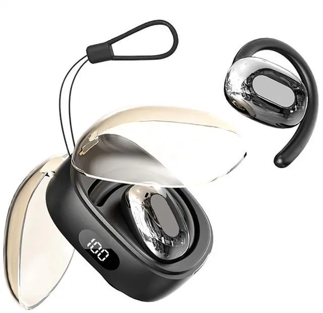 Main image of Out of Ear Open Ear Earbuds Over The Ear Outside Outer Open Ear Headphones Wireless Air Bone Conduction Earbuds Outer Outside Ear Bone Conduction Headphones Out of Ear Over The Ear Buds