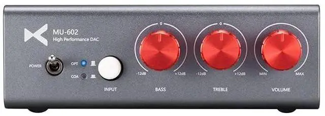 Main image of XDUOO MU 602 Decoder Spdif DAC Support 192kHz/24Bit Two RAC Output MU602 High end Digital DAC for Amplifiers
