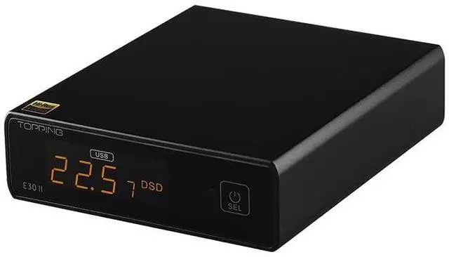 Main image of Topping E30 II Decoder 2*AK4493S DAC Hi Res Audio XMOS AU208 Touch Operation E30II Preamp DAC (Black)