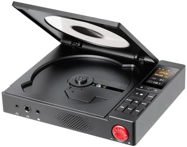 Main image of Fanmusic XDUOO CDM 10 Portable Tube CD Player Dual CS43198 DACs 384K DSD256 MQA USB Decode