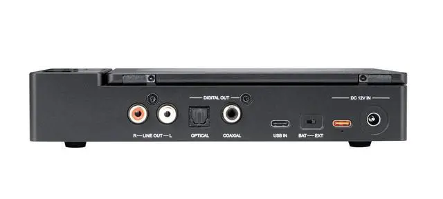 Alt view image 5 of 7 - Fanmusic XDUOO CDM 10 Portable Tube CD Player Dual CS43198 DACs 384K DSD256 MQA USB Decode