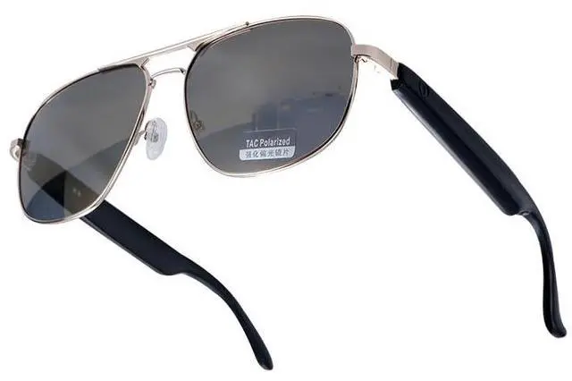 Main image of Smart Bluetooth Sunglasses For Men Women Audio Eyeglasses Bluetooth Glasses With Speakers Open Ear Headphones