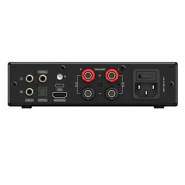Alt view image 2 of 7 - S.M.S.L A200 high Resolution Power Amplifier 70w 100w Dual Track BT5.0 Electronic Volume Control with Remote Control
