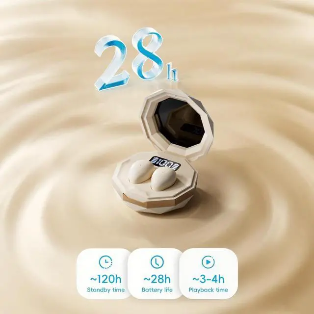 Alt view image 6 of 6 - Smallest Bluetooth Mini Small Invisible Earbuds Wireless Bluetooth Hidden for Work Micro Tiny Discreet Earbuds for Small Ears