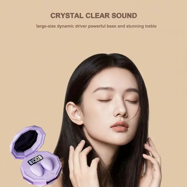 Alt view image 5 of 6 - Smallest Bluetooth Mini Small Invisible Earbuds Wireless Bluetooth Hidden for Work Micro Tiny Discreet Earbuds for Small Ears