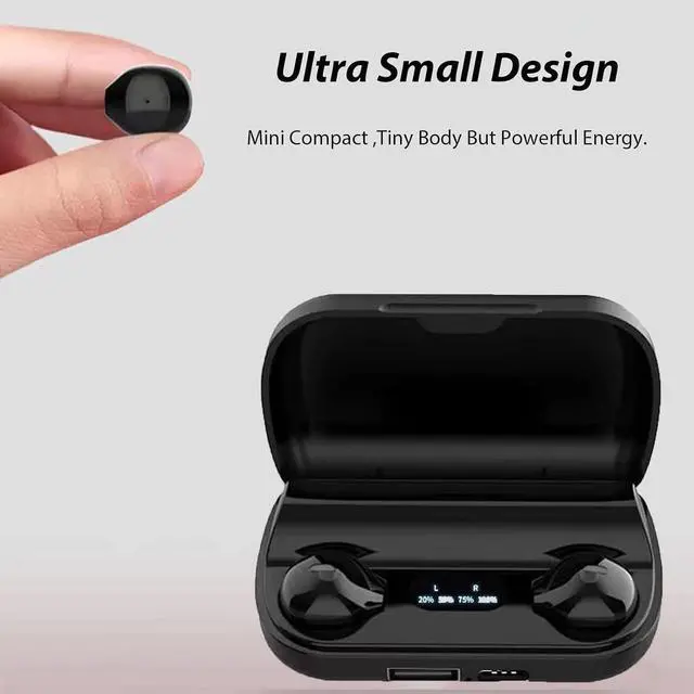 Alt view image 3 of 6 - Small Ears Invisible Mini Earbuds Wireless Bluetooth Low Profile Micro Smallest Tiny Discreet Hidden Earbuds for Work Invisible Wireless Earphone Headphones Small Ear Canals