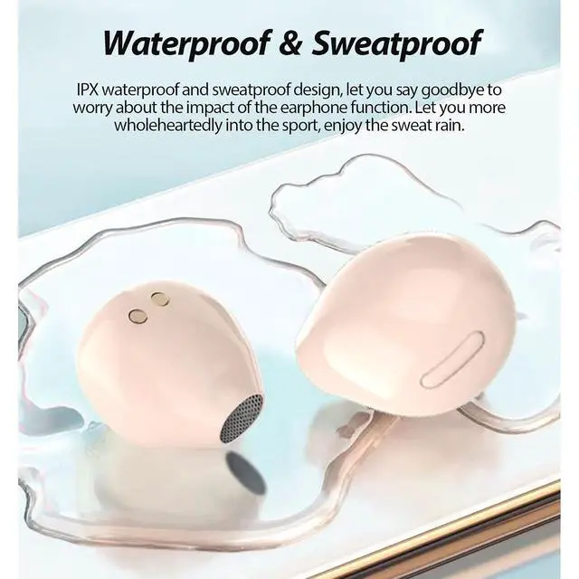 Alt view image 5 of 6 - Small Ears Invisible Mini Earbuds Wireless Bluetooth Low Profile Micro Smallest Tiny Discreet Hidden Earbuds for Work Invisible Wireless Earphone Headphones Small Ear Canals