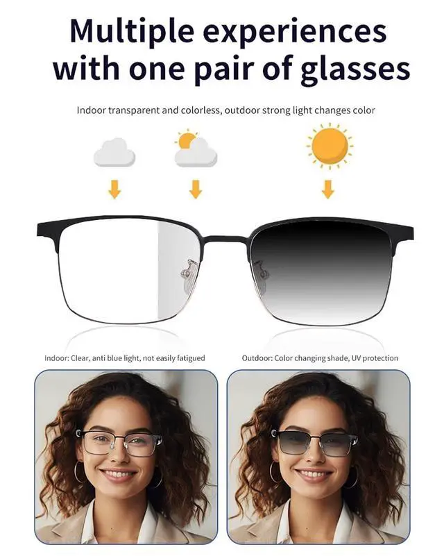 Alt view image 3 of 7 - Smart Bluetooth Glasses Sunglasses for Men Women Polarized with Speakers Listenable Songs Wireless Bluetooth Eyeglasse