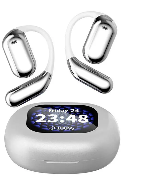 Main image of Outer Out of Open Over Ear Earbuds with Touch Screen Outside Ear Outer Out of Open Ear Headphones Wireless Bluetooth Bone Conduction Touchscreen Earbuds Over The Ear Bud