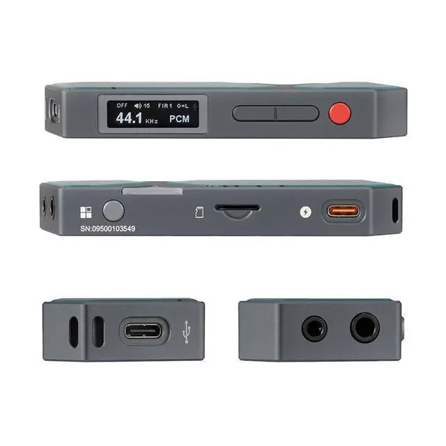 Alt view image 2 of 7 - Fanmusic XDUOO LINK3 USB DAC and Headphone Amplifier ES9039Q2M*2 Decoder 3.5+4.4 Headphone Output
