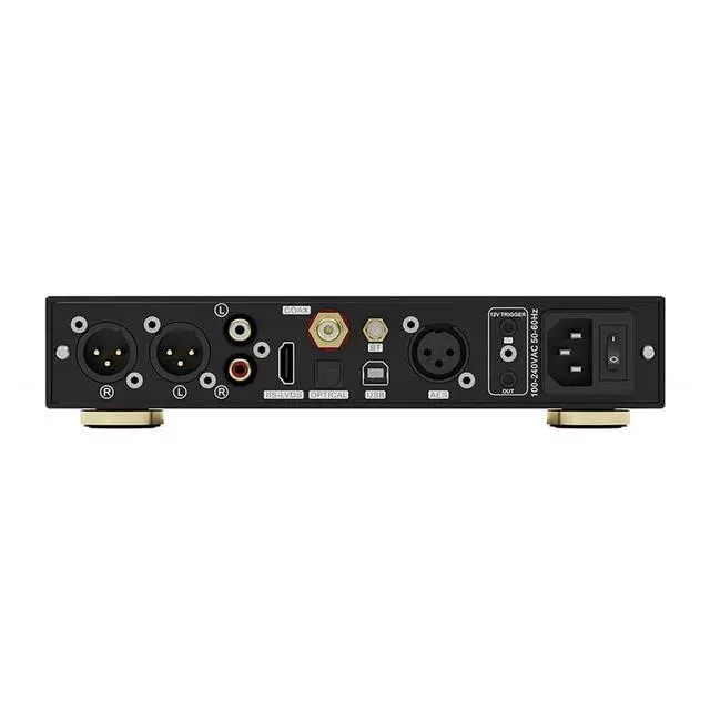 Alt view image 2 of 7 - Topping Centaurus Decoder Fully Balanced R2R DAC Support LDAC DSD512 PCM768kHz Plug and Play (Black)