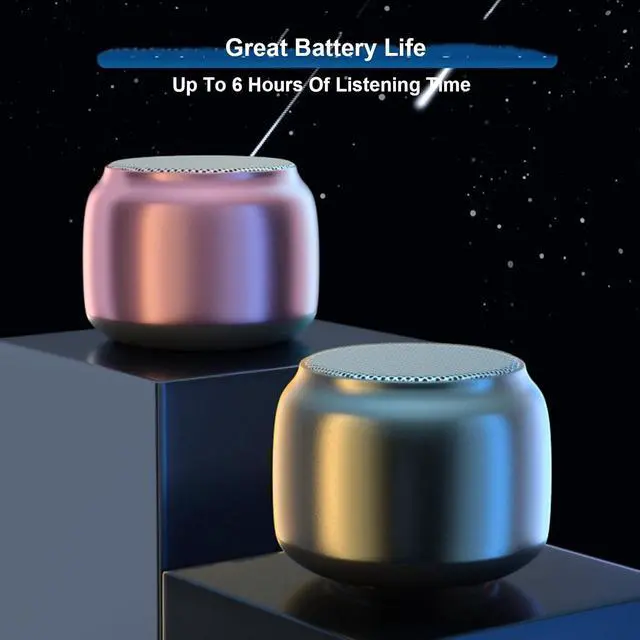 Alt view image 5 of 6 - Wireless Mini Portable Bluetooth Speaker Soeaker Portable Speakers with Bluetooth Parlantes Bocinas Bafles Blue Tooth Speakers Small Speaker Wireless for iPhone Android