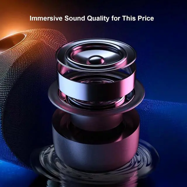 Alt view image 3 of 6 - Wireless Mini Portable Bluetooth Speaker Soeaker Portable Speakers with Bluetooth Parlantes Bocinas Bafles Blue Tooth Speakers Small Speaker Wireless for iPhone Android