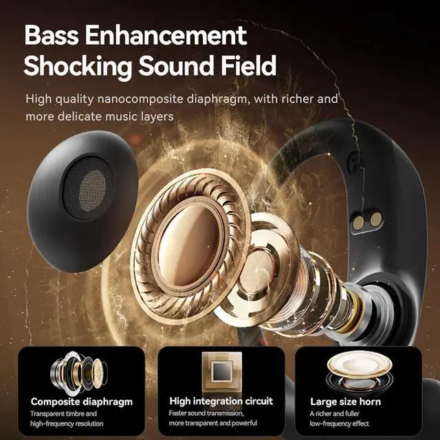 Alt view image 7 of 7 - Translation Translator Earbuds Real Time AI Language Translating Translate Open Ear Earbuds Headphones for iPhone Android Spanish Ear Piece Buds Earphone Earpiece Translator Device 140+ Languages