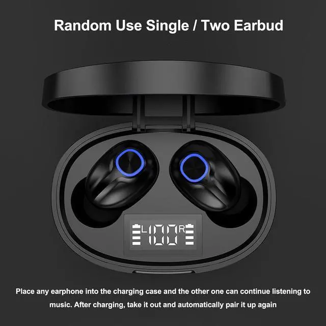 Alt view image 7 of 7 - Wireless Invisible Earbuds Small Sport Earbuds Headphones Earphones for Small Ear Canals Invisible Hidden Tiny Wireless Ear Buds for Small Ears Bluetooth in Ear Discreet Ear Buds for Work