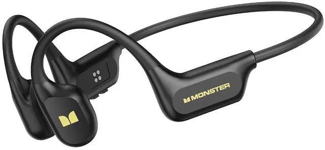 Main image of Monster Open Ear BC300 Swimming Headphones, Open Ear Bone Conduction Headphones, Bluetooth 6.0 & 32GB MP3, IPX8 Waterproof Sport Earbuds with 10H Playtime (Black)