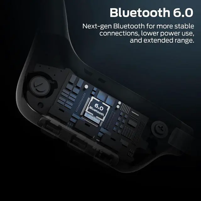 Alt view image 7 of 7 - Monster Open Ear BC300 Swimming Headphones, Open Ear Bone Conduction Headphones, Bluetooth 6.0 & 32GB MP3, IPX8 Waterproof Sport Earbuds with 10H Playtime (Black)