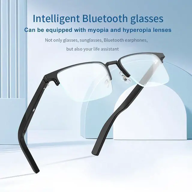 Alt view image 3 of 7 - Audio Smart Bluetooth Glasses For Men Women With Speakers Wireless Blue Tooth Control Speaker Glasses With Speakers For Men Women Bluetooth Eyeglasses Smart Glass Gafas Inteligentes Para Hombre