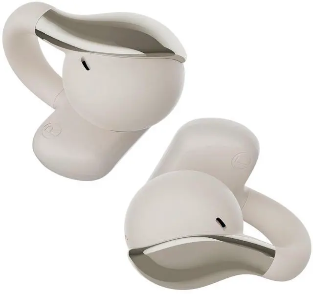Main image of Oraolo Open Ear AC225 Earbuds, Stereo Sound, Bluetooth 6.0 Open Ear Headphones, Lightweight Comfort Clip On Earbuds with ENC Mic for Clear Calls, 36H Playtime, Touch Control, IPX6 Waterproof, White