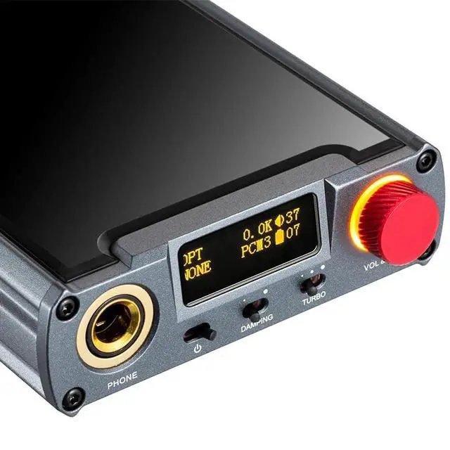 Alt view image 6 of 7 - XDUOO XD05 Plus 2 Portable DAC Headphone Amplifier AK4493SEQ PCM384KHZ/DSD256 MQA Bluetooth 5.1 UAC1.0/UAC2.0 Decoder Amplifier