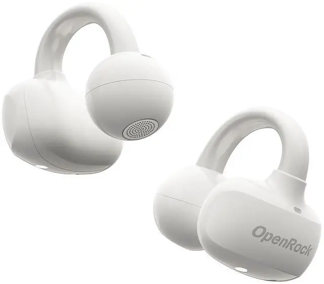 Main image of E Open Ear Headphones Clip On Earbuds 4G Lightweight Comfort Bluetooth 6.0 Powerful Bass Sound 28 Hours of Playtime AI Clear Call IPX4 Waterproof Wireless Over Ear Earbuds