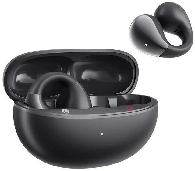 Main image of Crossky C30 Open Ear Headphones Wireless Bluetooth, Clip On Earbuds with 4 ENC Noise Cancelling Mic, Stable Fit, Dual Connection, EQ Customized, Sports Earphones for Workout/Running