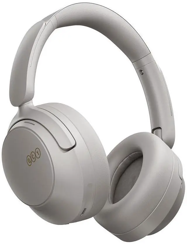 Main image of H3S Wireless Over Ear Headphones, Hybrid Active Noise Cancelling Headphones, Hi Res Wireless, 102H Playtime, Fast Charging, Comfort Fit, Dual Connection, Bluetooth 6.0(Grey)