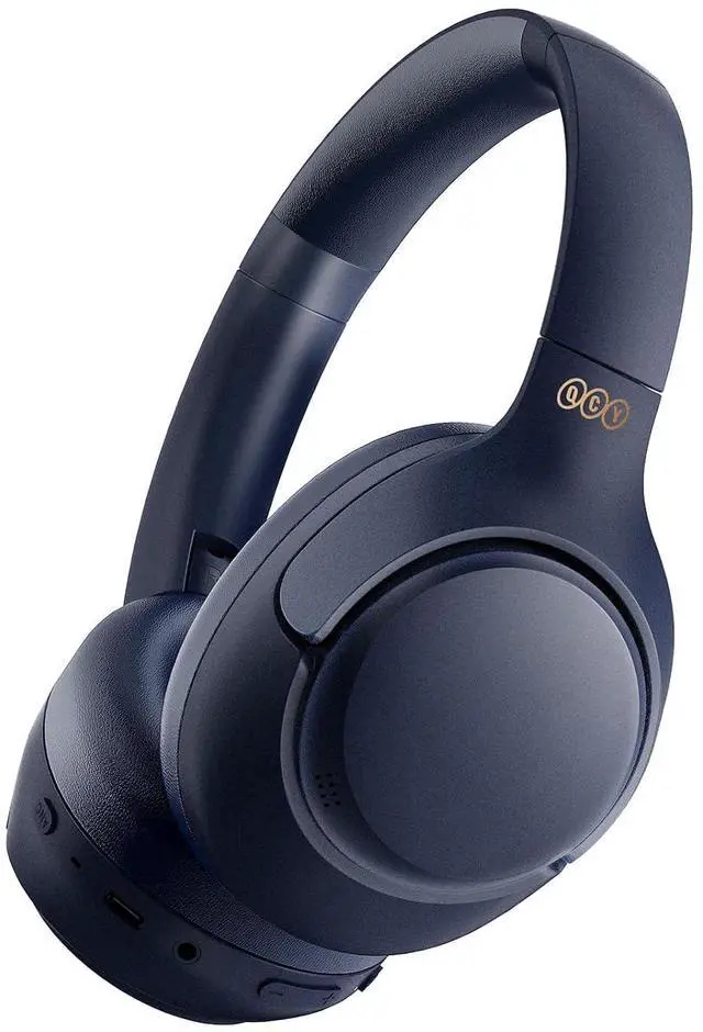 Main image of H3 ANC Bluetooth Headphones Over Ear, Active Noise Cancelling Bluetooth 5.4 Headphones with Microphones, Hi Res Audio Sound, Multipoint Connection, 60H Playback, Custom EQ via App(Blue)