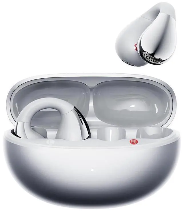 Main image of Crossky C30S Open Ear Earbuds, Ultra Comfort Clip On Ear Buds Wireless Bluetooth 6.0, LDAC Hi Res Audio, Deep Bass, 40H Playtime, Fast Charging, IPX5 Waterproof Sports/Running Earphones
