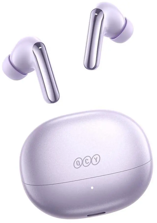 Main image of MeloBuds N20 Active Noise Cancelling Wireless Earbuds, 50dB ANC Headphones with 6 Mics ENC Clear Call, 13mm Dynamic Driver, 40H Battery Life, Bluetooth 6.0 (Purple)