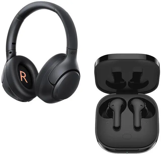 Main image of H3 ANC Headphones Black + T13 Wireless Earbuds Black